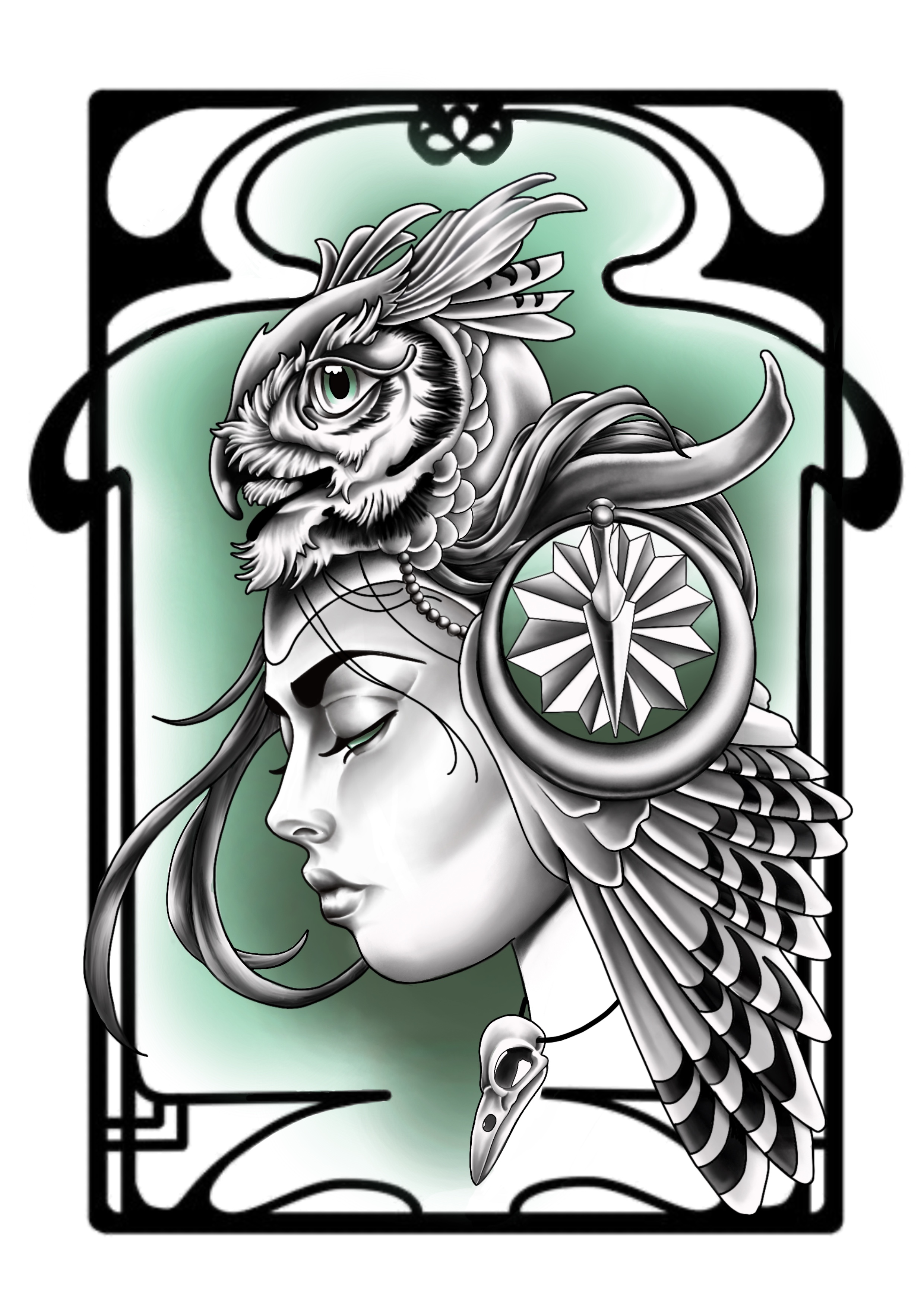 Owl Shaman artwork variant
